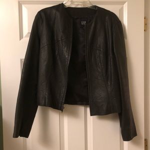 Leather jacket